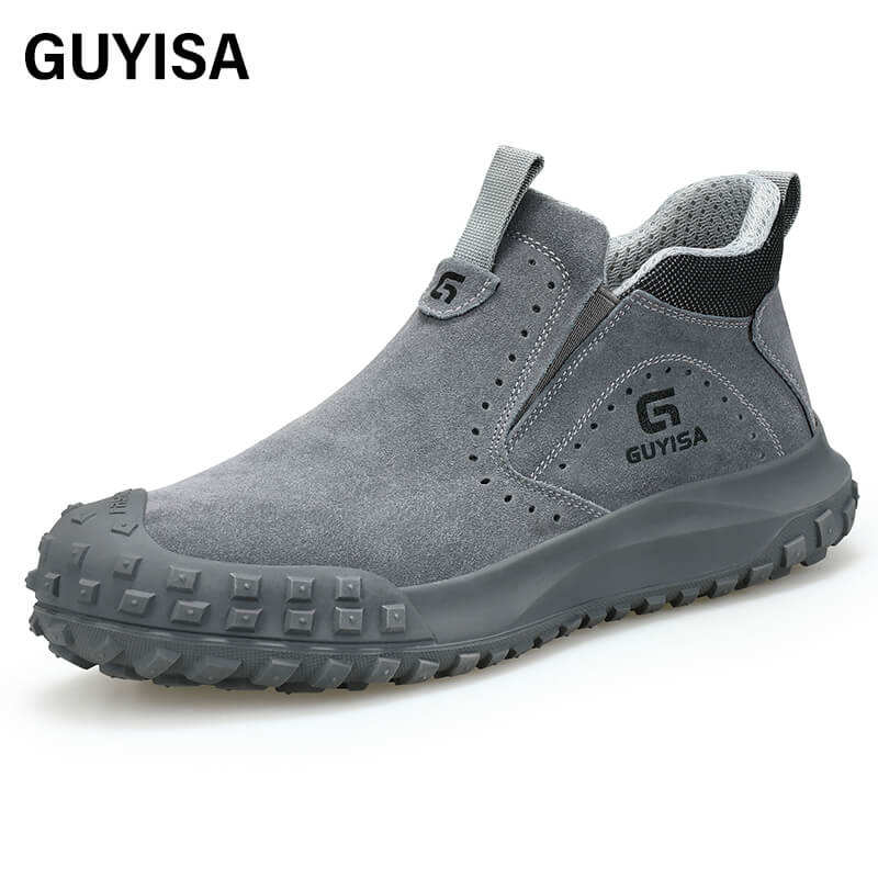 New safety shoes factory work anti-scalding European standard steel toe safety shoes