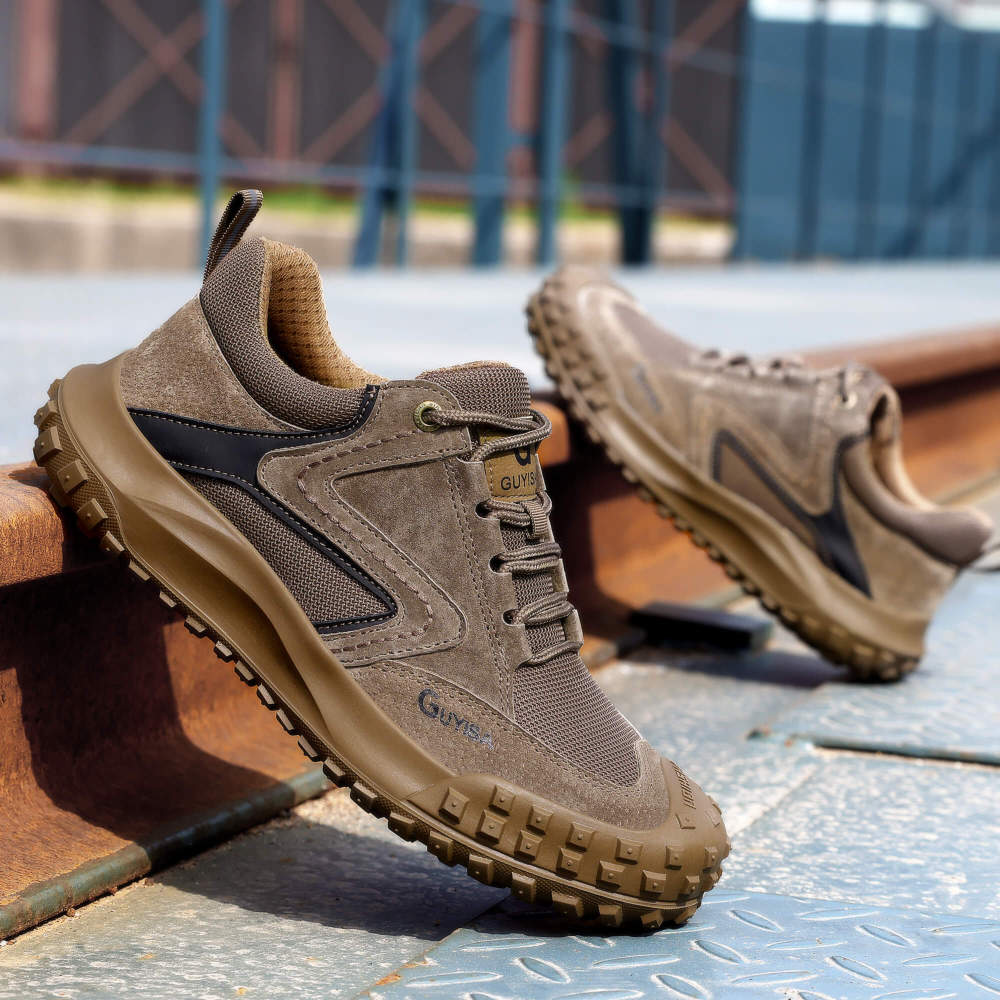 Anti-scalding safety shoes industrial protection European standard steel toe safety shoes