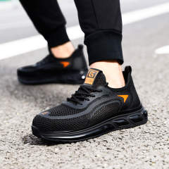 Breathable safety shoes Fashion European standard steel toe sports safety shoes