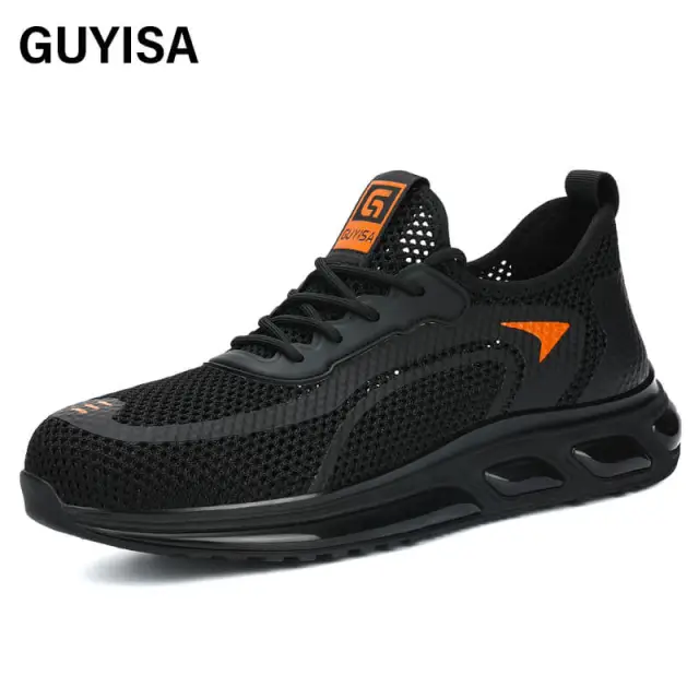Footwear Sport Fashion Shoes Steel Toe Guyisa Summer Casual