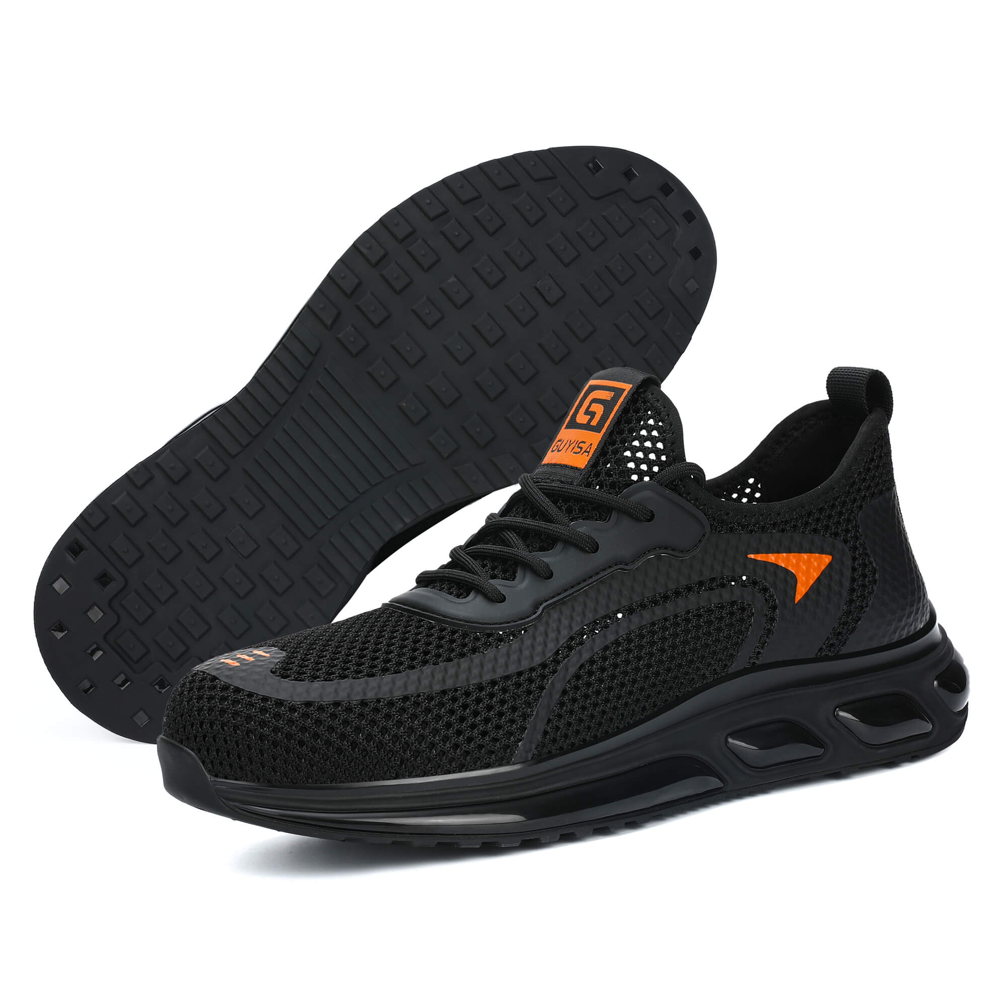 Breathable safety shoes Fashion European standard steel toe sports safety shoes