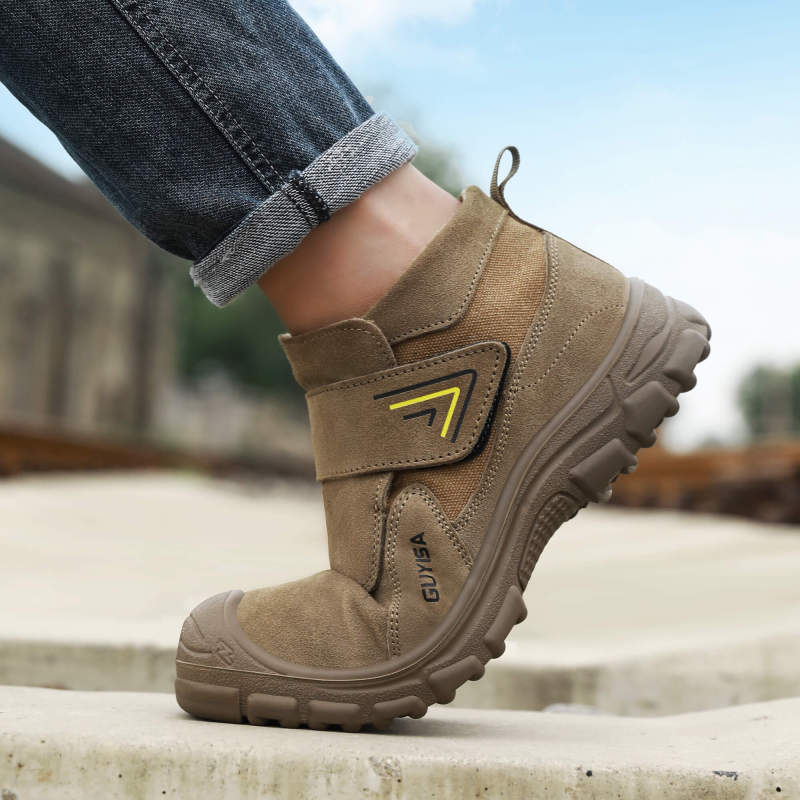 Anti-scalding safety shoes industrial protection European standard steel toe safety shoes