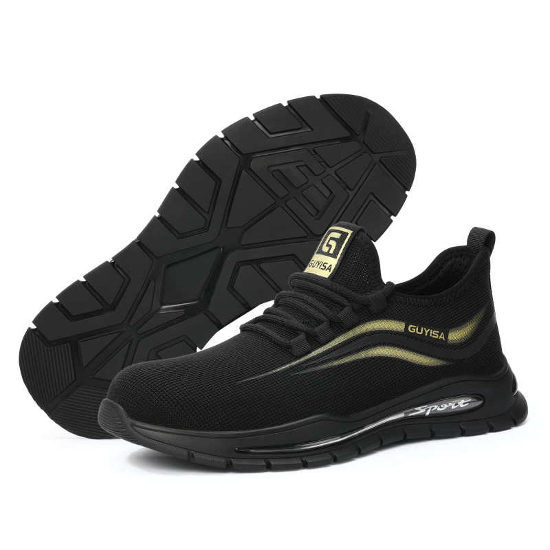 Fashion safety shoes outdoor European standard steel toe sports safety shoes