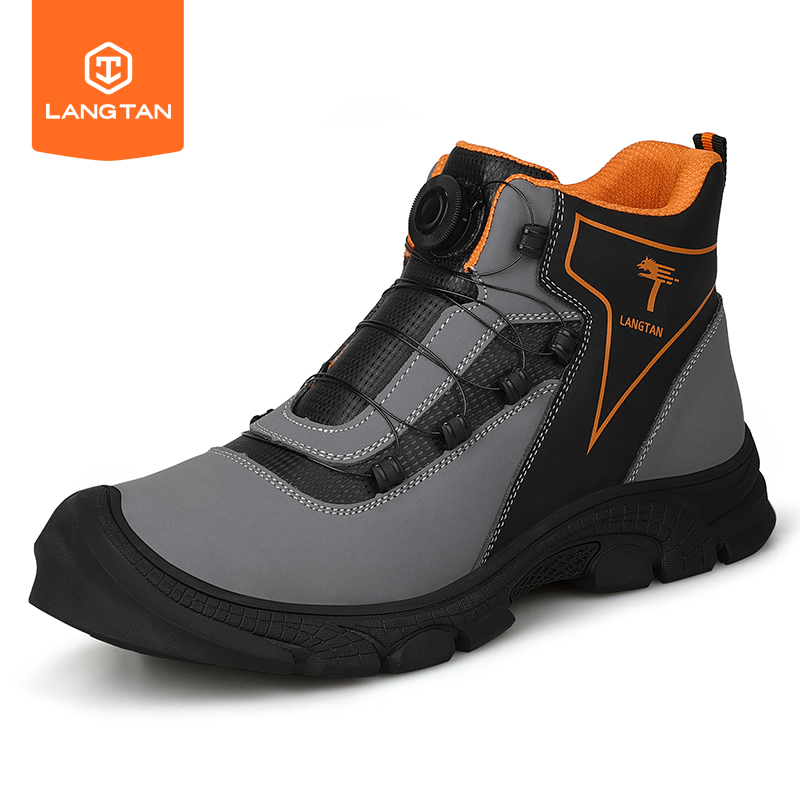 Waterproof Outdoor Hiking European Standard Steel Toe Safety Boots