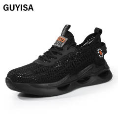 Summer safety shoes European standard steel toe ultra light safety shoes