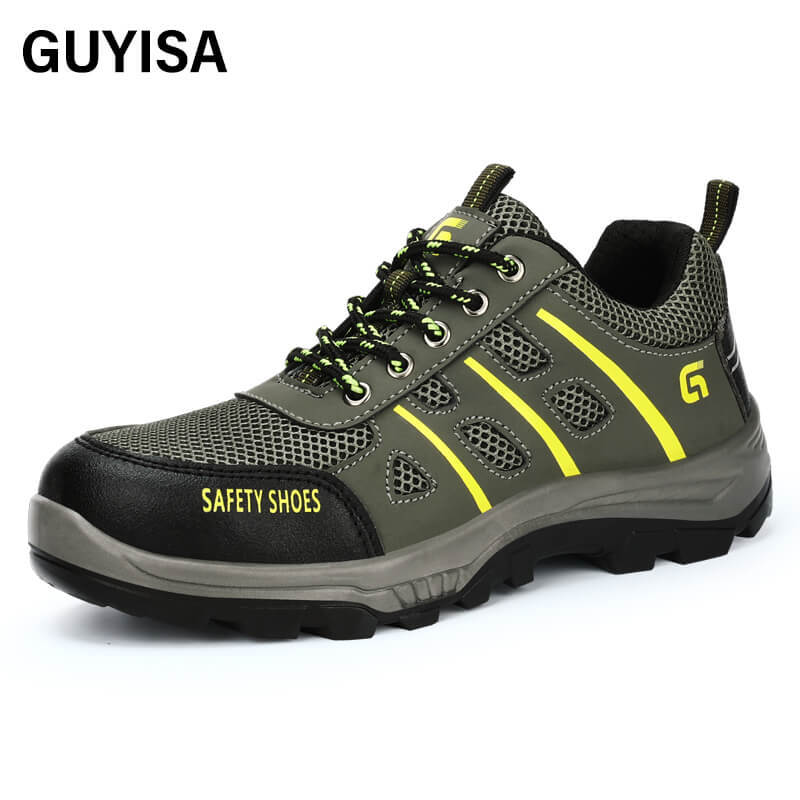 Fashion safety shoes outdoor work European standard steel toe safety shoes
