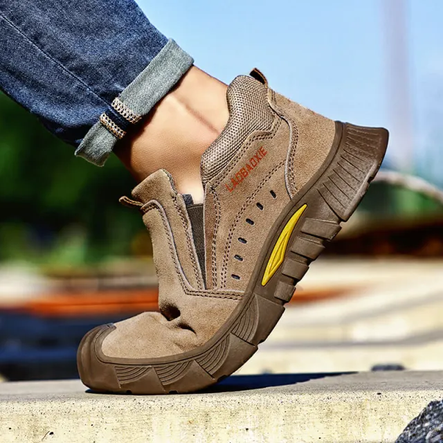Fashion safety boots Welders anti-ironing safety work boots
