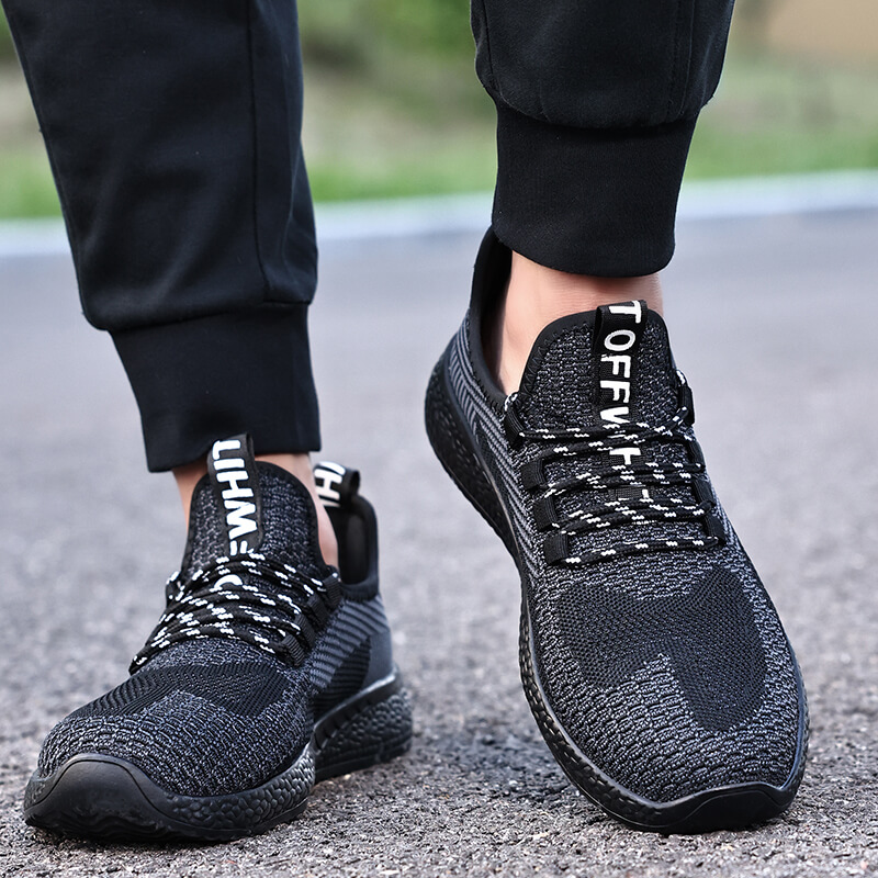 New safety shoes manufacturers direct breathable safety shoes for men