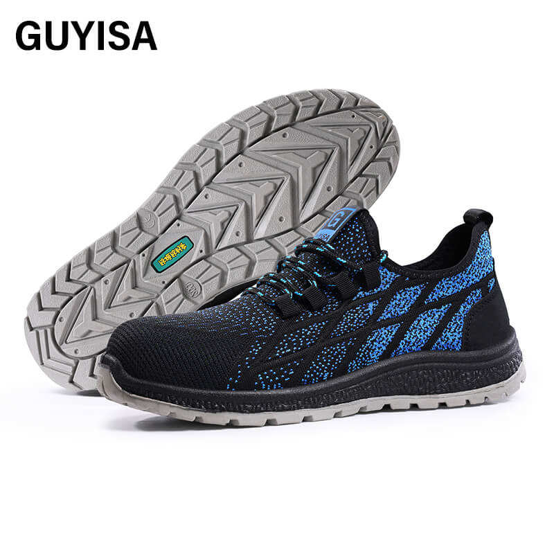 Anti-puncture safety shoes European standard steel toe safety work shoes