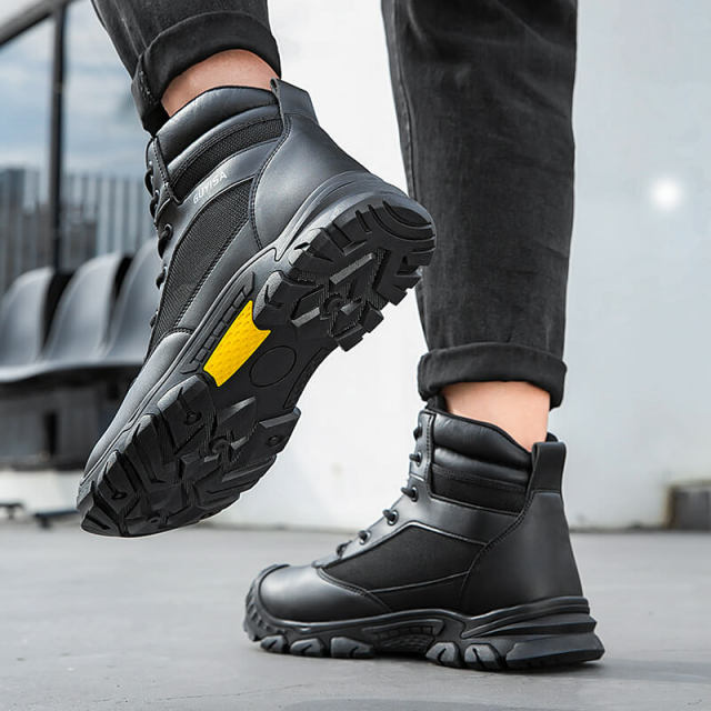 Waterproof safety boots Lightweight safety boots for construction sites