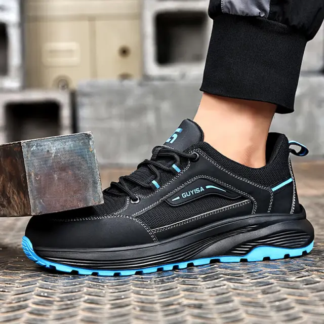 New safety shoes European standard steel toe lightweight safety shoes ...