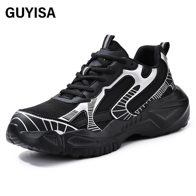 New safety shoes European standard steel toe lightweight safety shoes for men
