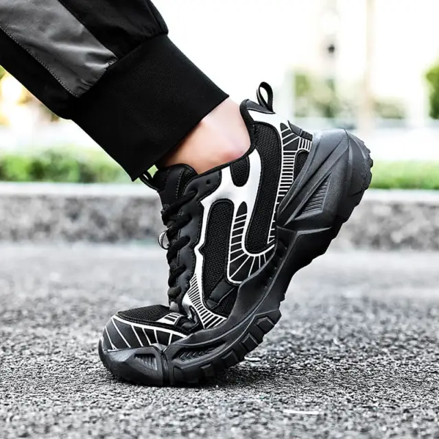 New safety shoes European standard steel toe lightweight safety shoes for men