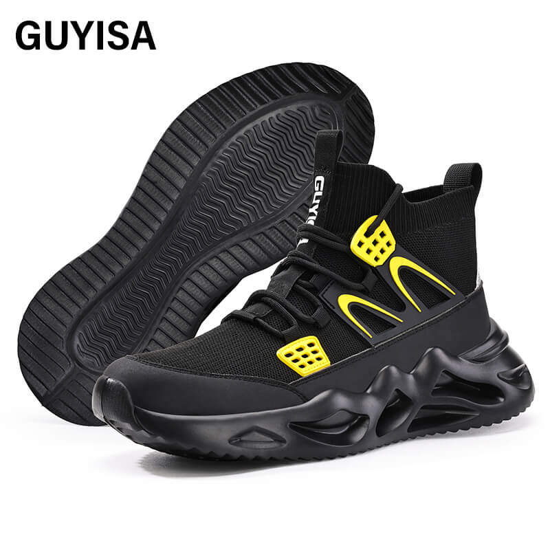 Lightweight safety shoes Outdoor sports steel toe safety shoes