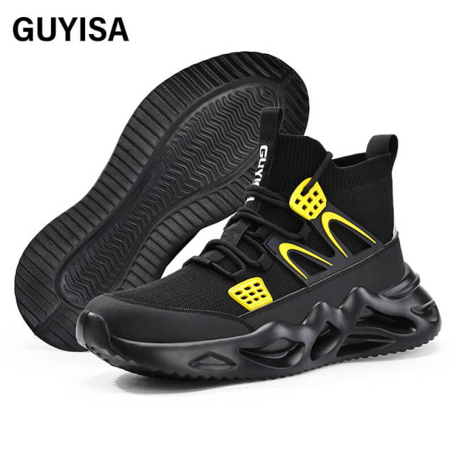 Lightweight safety shoes Outdoor sports steel toe safety shoes