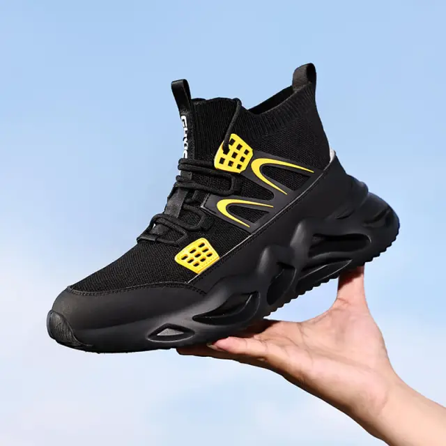 Lightweight safety shoes Outdoor sports steel toe safety shoes