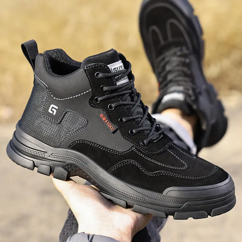 Insulated 10KV safety shoes Outdoor hiking fashion safety shoes