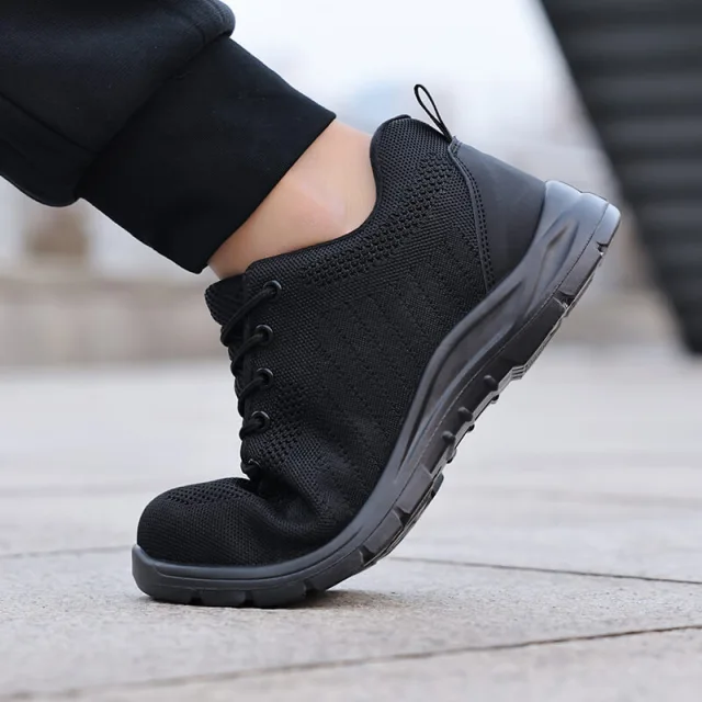 Fashion safety shoes Pierce resistant European standard steel toe safety shoes