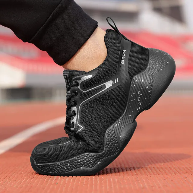 Lightweight safety shoes European standard steel toe safety shoes for men