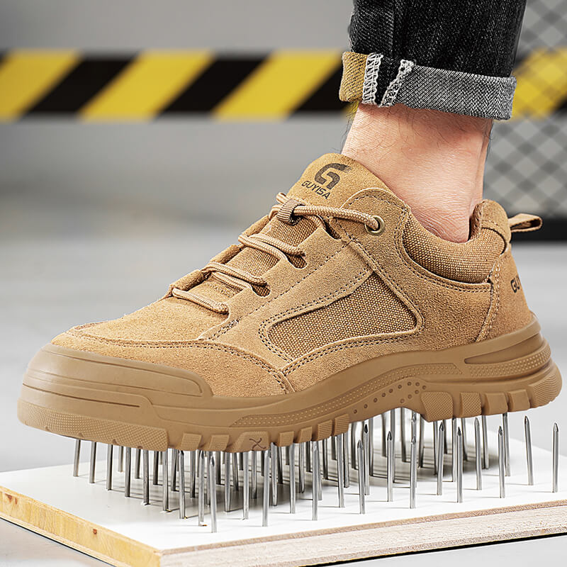 Hiking safety shoes European standard steel toe new safety shoes