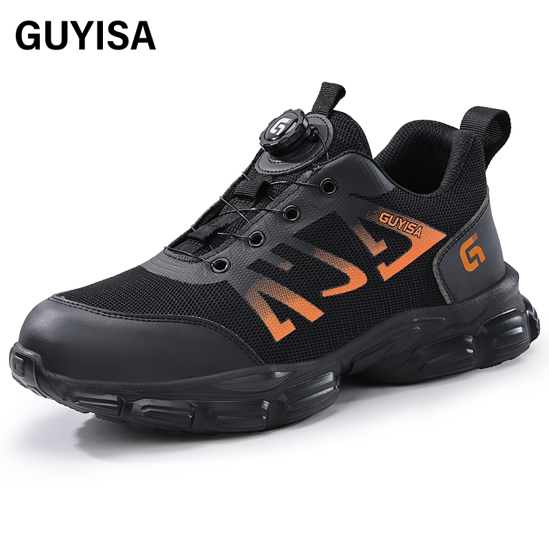 Fashion safety shoes outdoor work European standard steel toe safety shoes