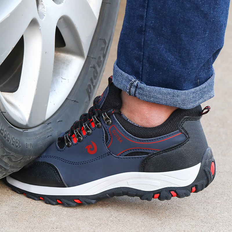 Fashion safety shoes outdoor work European standard steel toe safety shoes