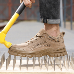 Fashion safety shoes outdoor work European standard steel toe safety shoes