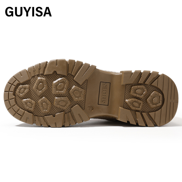 Fashion safety shoes outdoor work European standard steel toe safety shoes