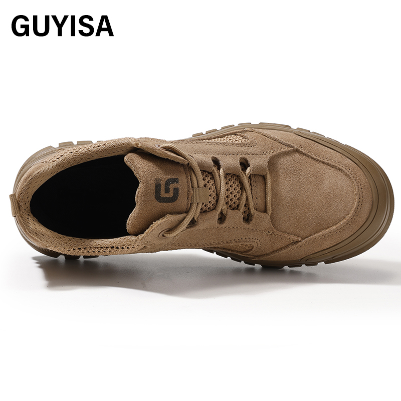 Fashion safety shoes outdoor work European standard steel toe safety shoes