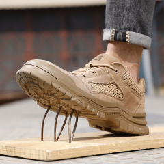 Fashion safety shoes outdoor work European standard steel toe safety shoes