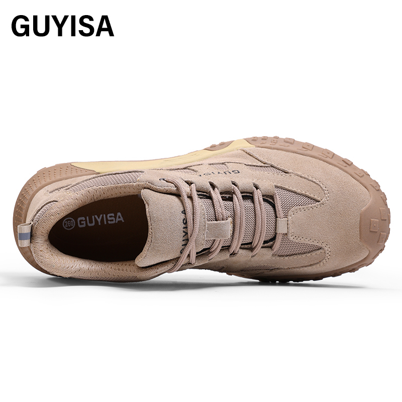 Fashion safety shoes outdoor work European standard steel toe safety shoes