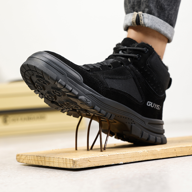 Anti-smash and stab-proof insulated 10KV safety shoes Men's safety shoes