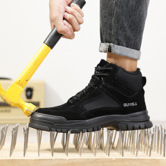 Anti-smash and stab-proof insulated 10KV safety shoes Men's safety shoes