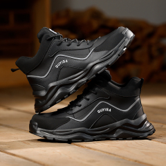 Unisex Sports Safety Shoes Steel Toe Anti-Puncture Microfiber Upper European standard steel toe