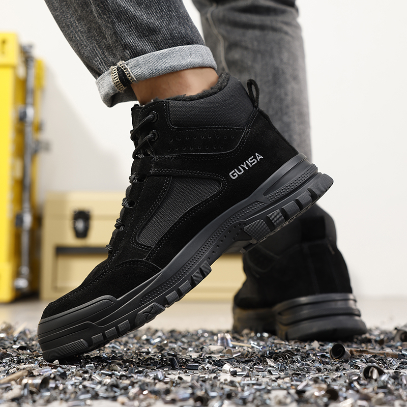 Anti-smash and stab-proof insulated 10KV safety shoes Men's safety shoes