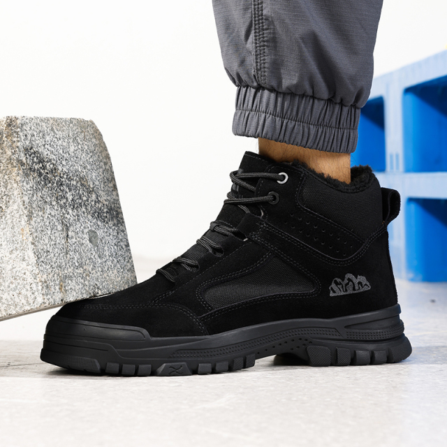 Anti-smash and stab-proof insulated 10KV safety shoes Men's safety shoes