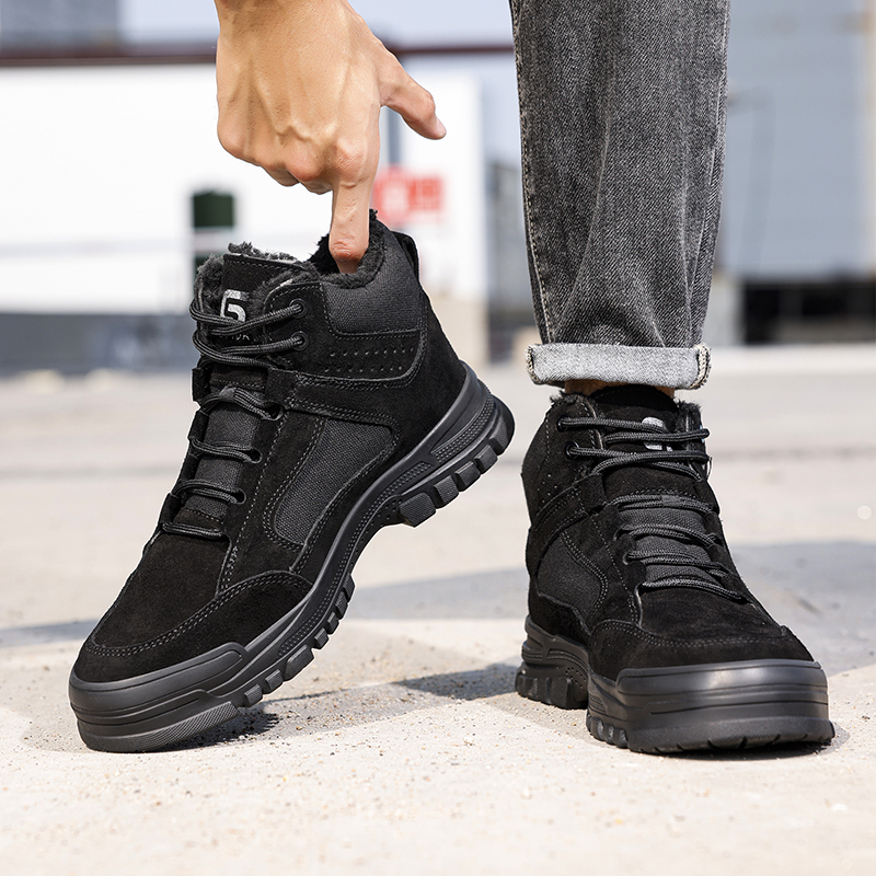 Anti-smash and stab-proof insulated 10KV safety shoes Men's safety shoes