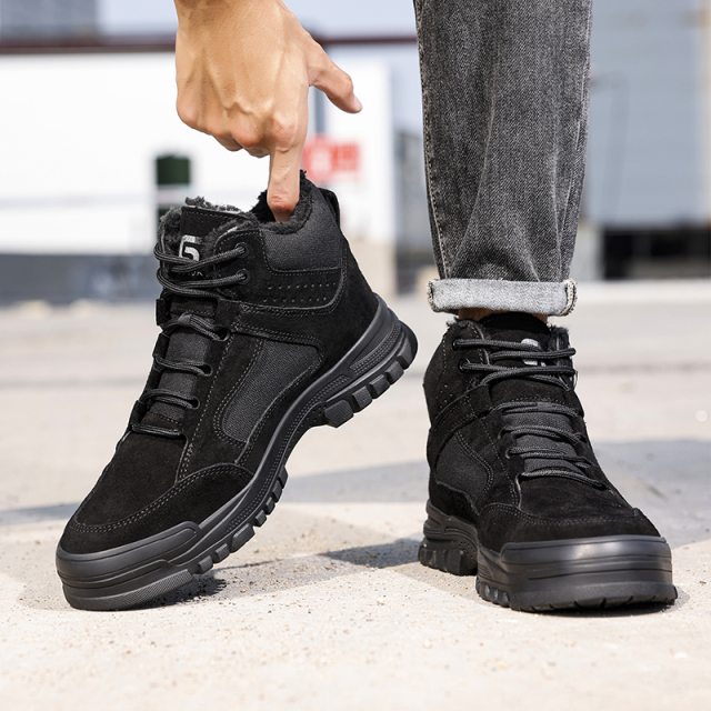 Anti-smash and stab-proof insulated 10KV safety shoes Men's safety shoes
