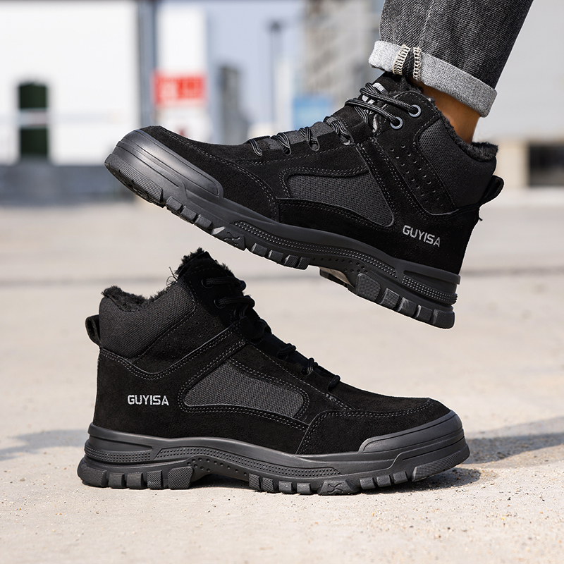 GUYISA anti-smash and anti-stab insulated 10KV safety shoes for men
