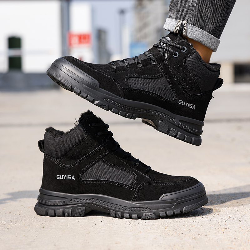 GUYISA anti-smash and anti-stab insulated 10KV safety shoes for men