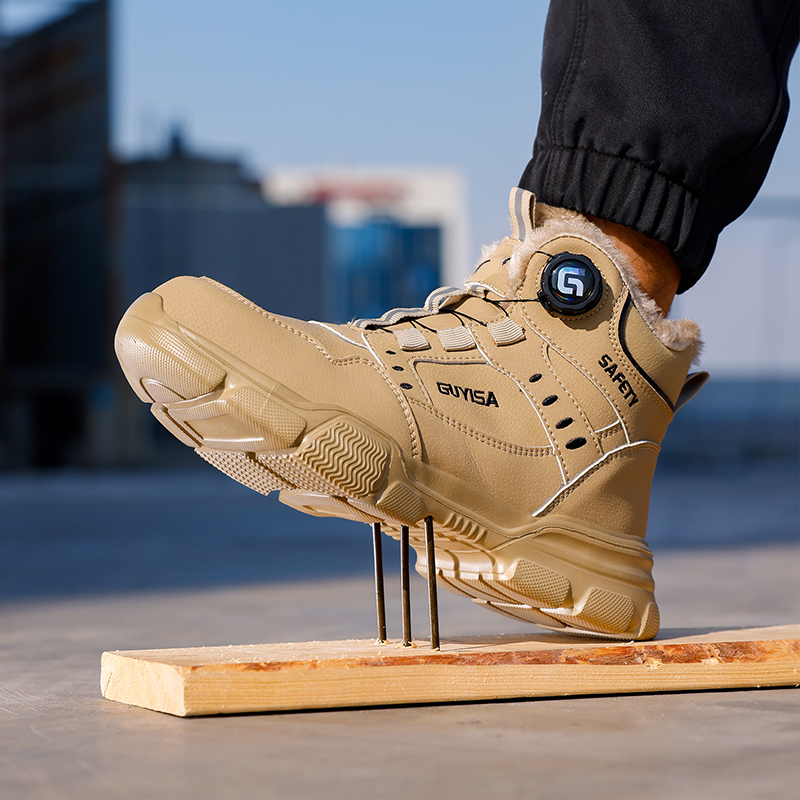 GUYISA Smash-proof and puncture-proof safety shoes for men safety booes safety shoes for men