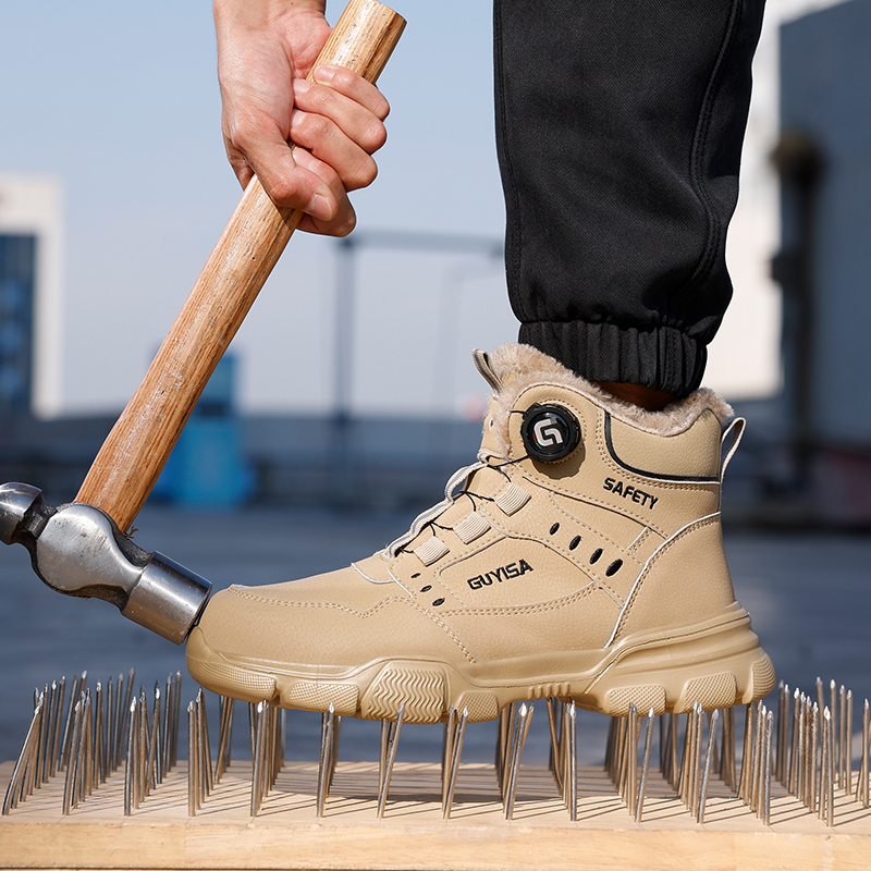GUYISA Smash-proof and puncture-proof safety shoes for men safety booes safety shoes for men