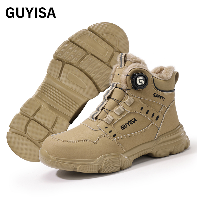 GUYISA Smash-proof and puncture-proof safety shoes for men safety booes safety shoes for men