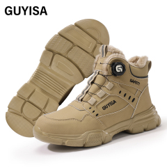 GUYISA Smash-proof and puncture-proof safety shoes for men safety booes safety shoes for men