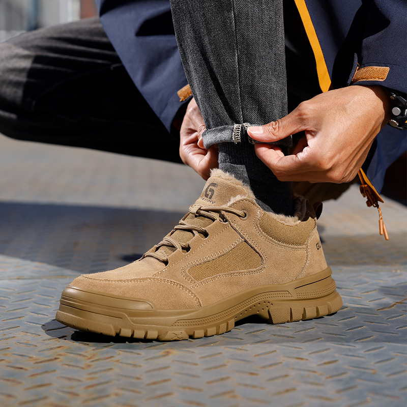 GUYISA Standard plastic toe Insulation 10KV Men's safety shoes Factory direct comfort safety shoes