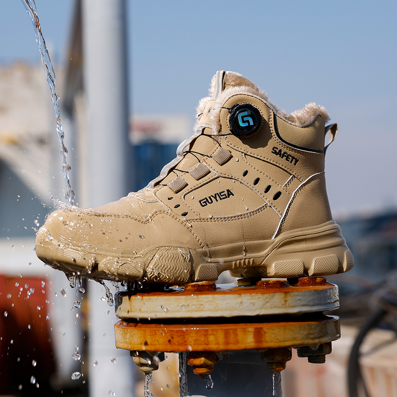 GUYISA Smash-proof and puncture-proof safety shoes for men safety booes safety shoes for men
