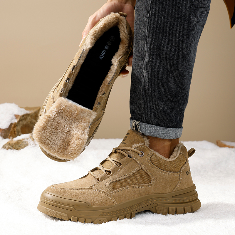 GUYISA Standard plastic toe Insulation 10KV Men's safety shoes Factory direct comfort safety shoes