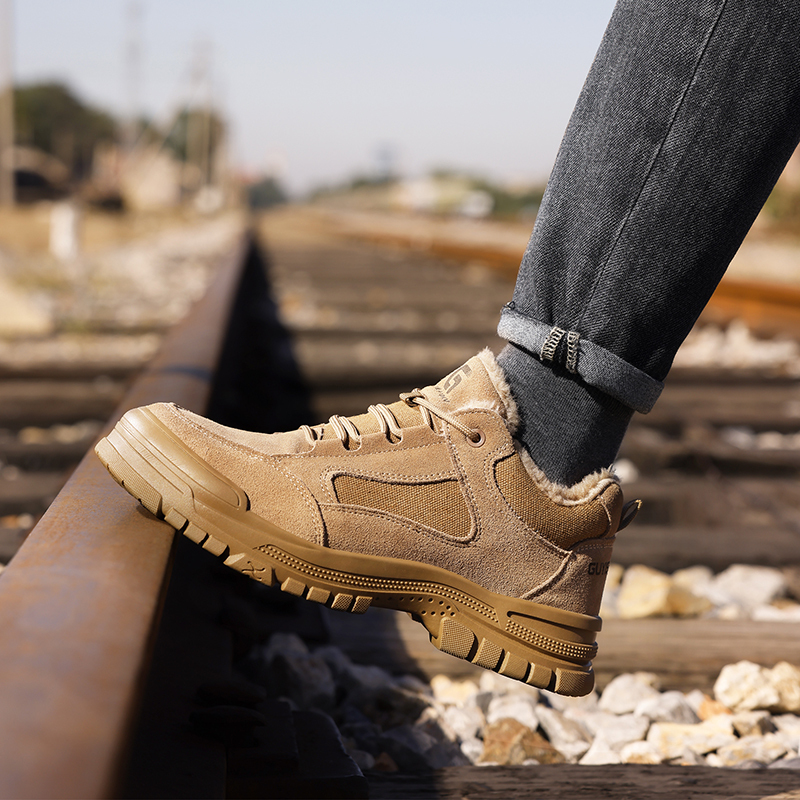 GUYISA Standard plastic toe Insulation 10KV Men's safety shoes Factory direct comfort safety shoes