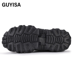 GUYISA High quality steel cloth breathable comfortable men's safety shoes