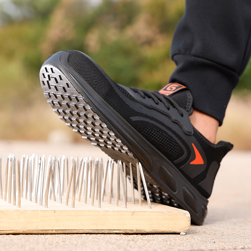 GUYISA Safety shoes for men Smash-proof and puncture-proof safety shoes for men and women